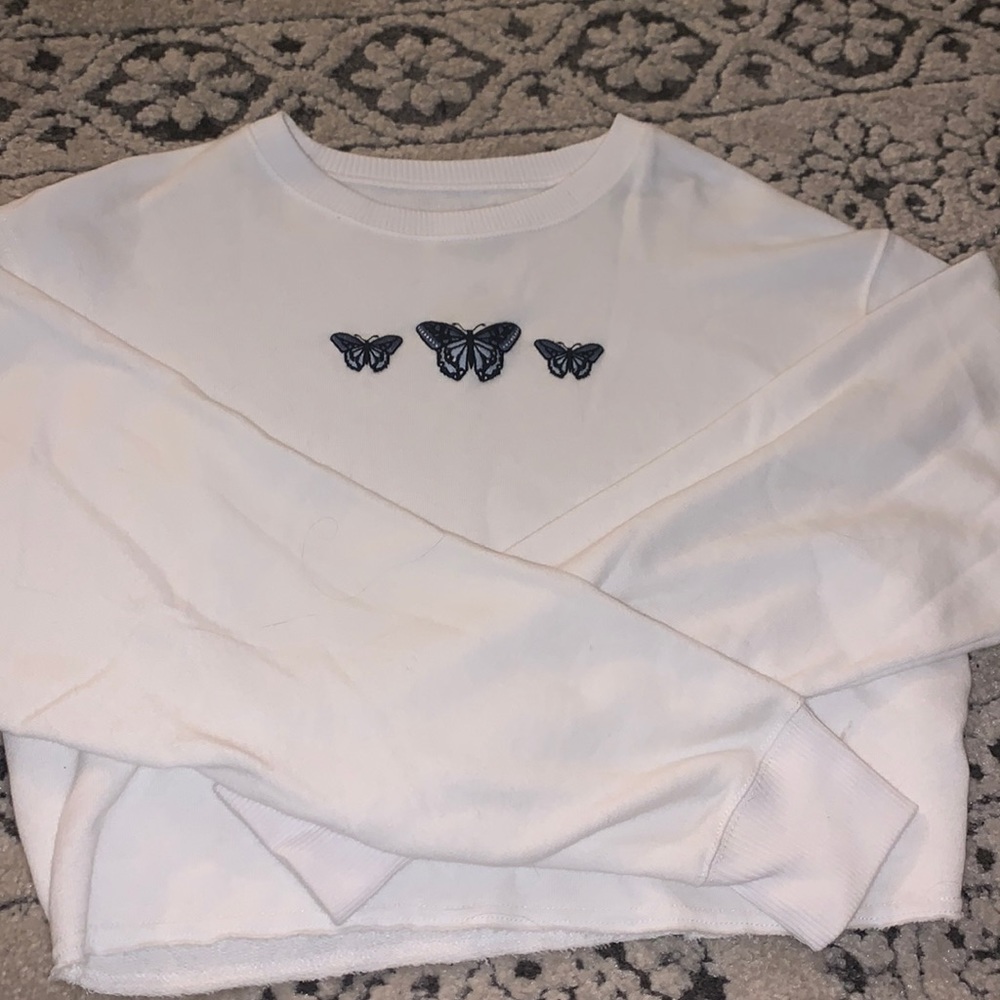 comfy white long sleeve